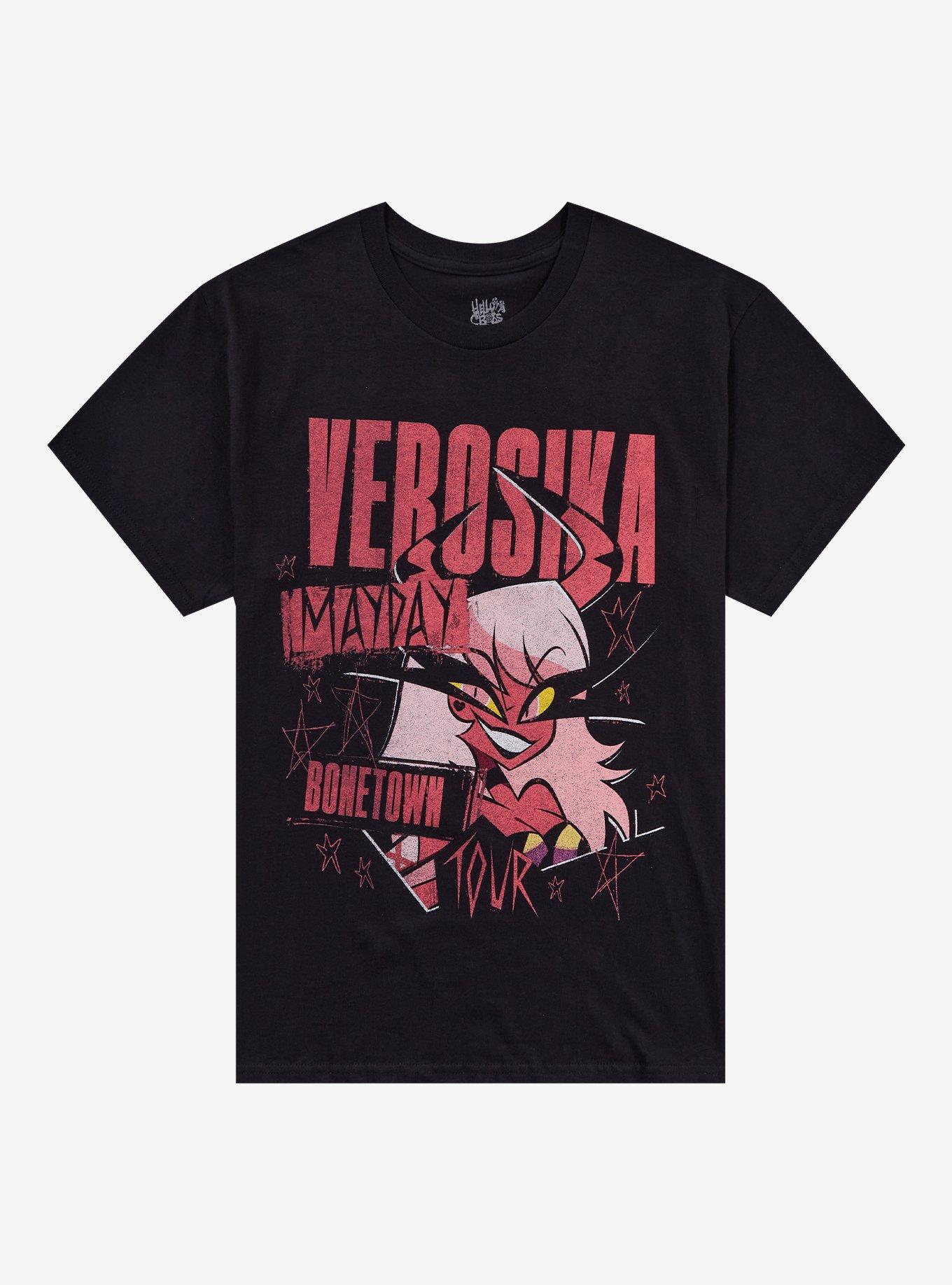 Helluva Boss Verosika Tour DoubleSided TShirt Graphic Tee | Graphic Tee | Unisex Shirt | Best-Selling Design