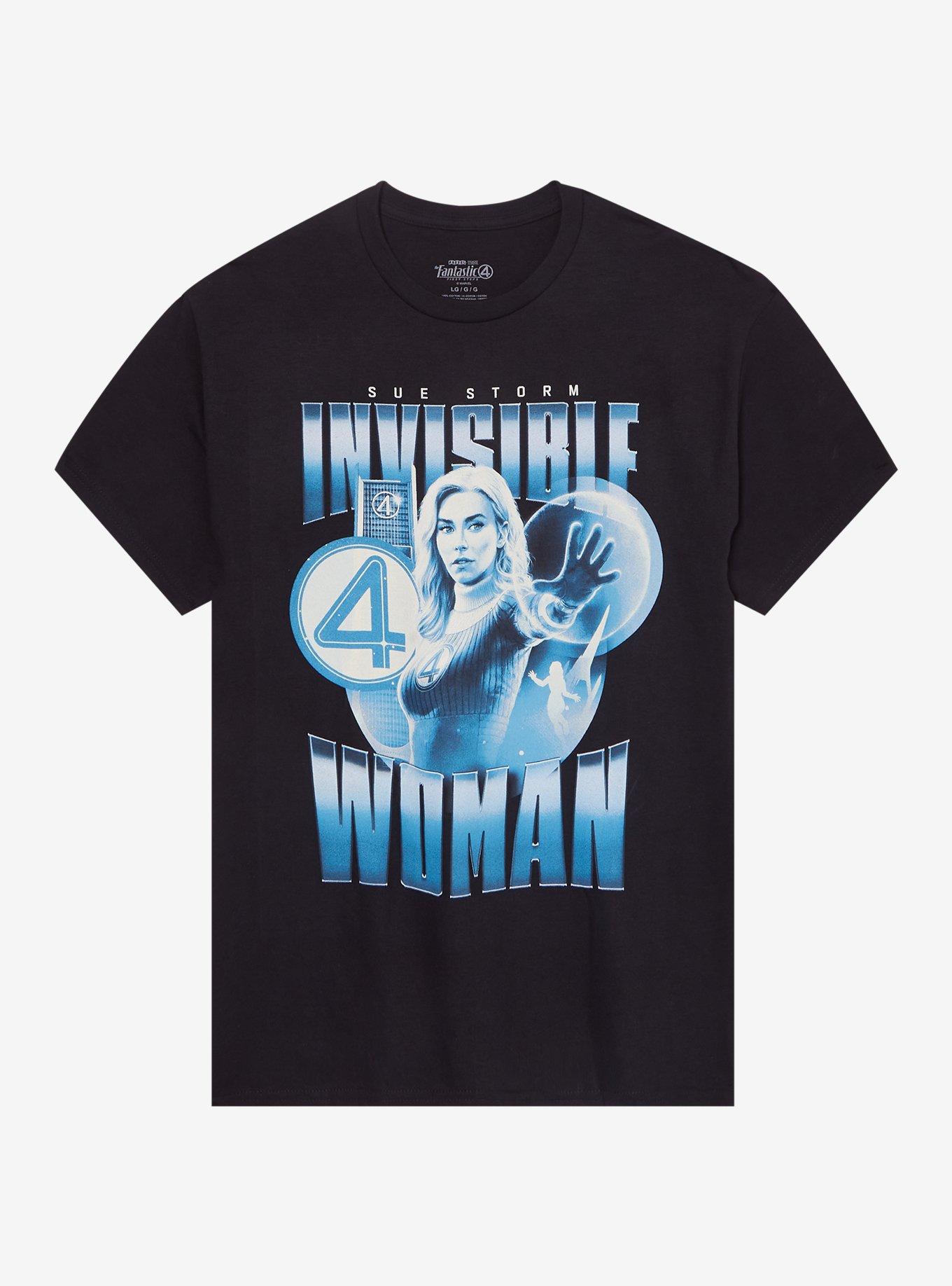 Marvel The Fantastic 4 First Steps Invisible Woman TShirt Graphic Tee | Graphic Tee | Unisex Shirt | Premium Quality Apparel