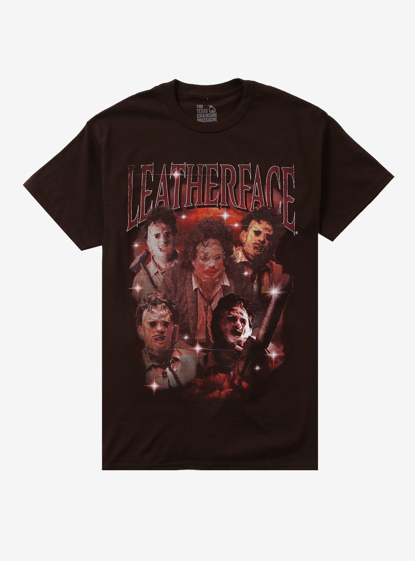 The Texas Chainsaw Massacre Leatherface Collage TShirt Graphic Tee | Graphic Tee | Unisex Shirt | Best-Selling Design