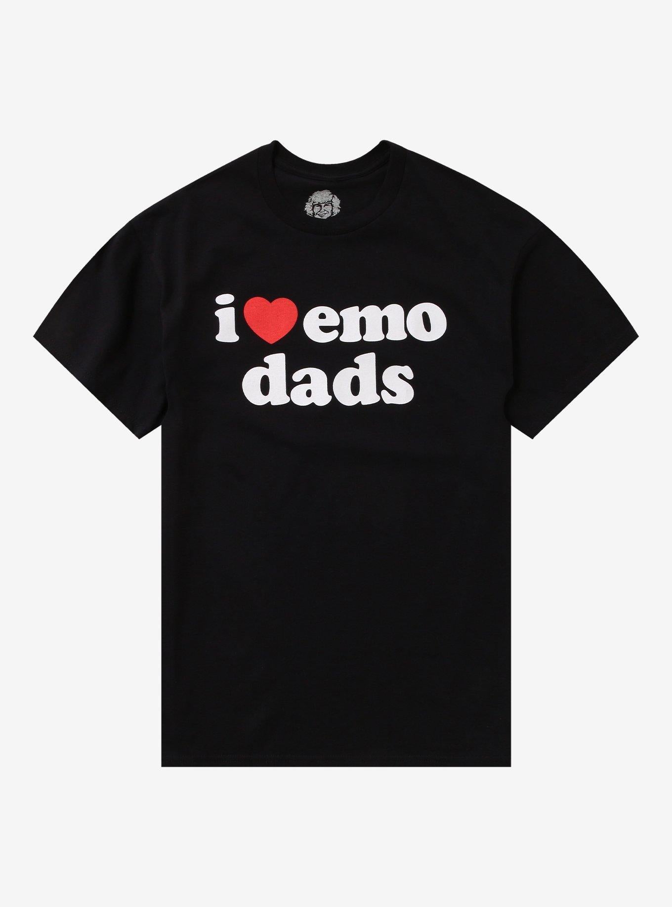 I Heart Emo Dads T-Shirt By Danny Duncan