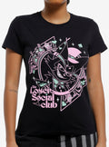 Hazbin Hotel Husk Loser Social Club Girls TShirt Graphic Tee | Graphic Tee | Unisex Shirt | Best-Selling Design