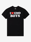 I Heart Emo Boys TShirt By Danny Duncan Graphic Tee | Graphic Tee | Unisex Shirt | Best-Selling Design