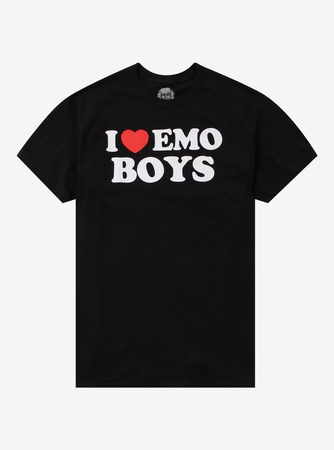 I Heart Emo Boys TShirt By Danny Duncan Graphic Tee | Graphic Tee | Unisex Shirt | Best-Selling Design