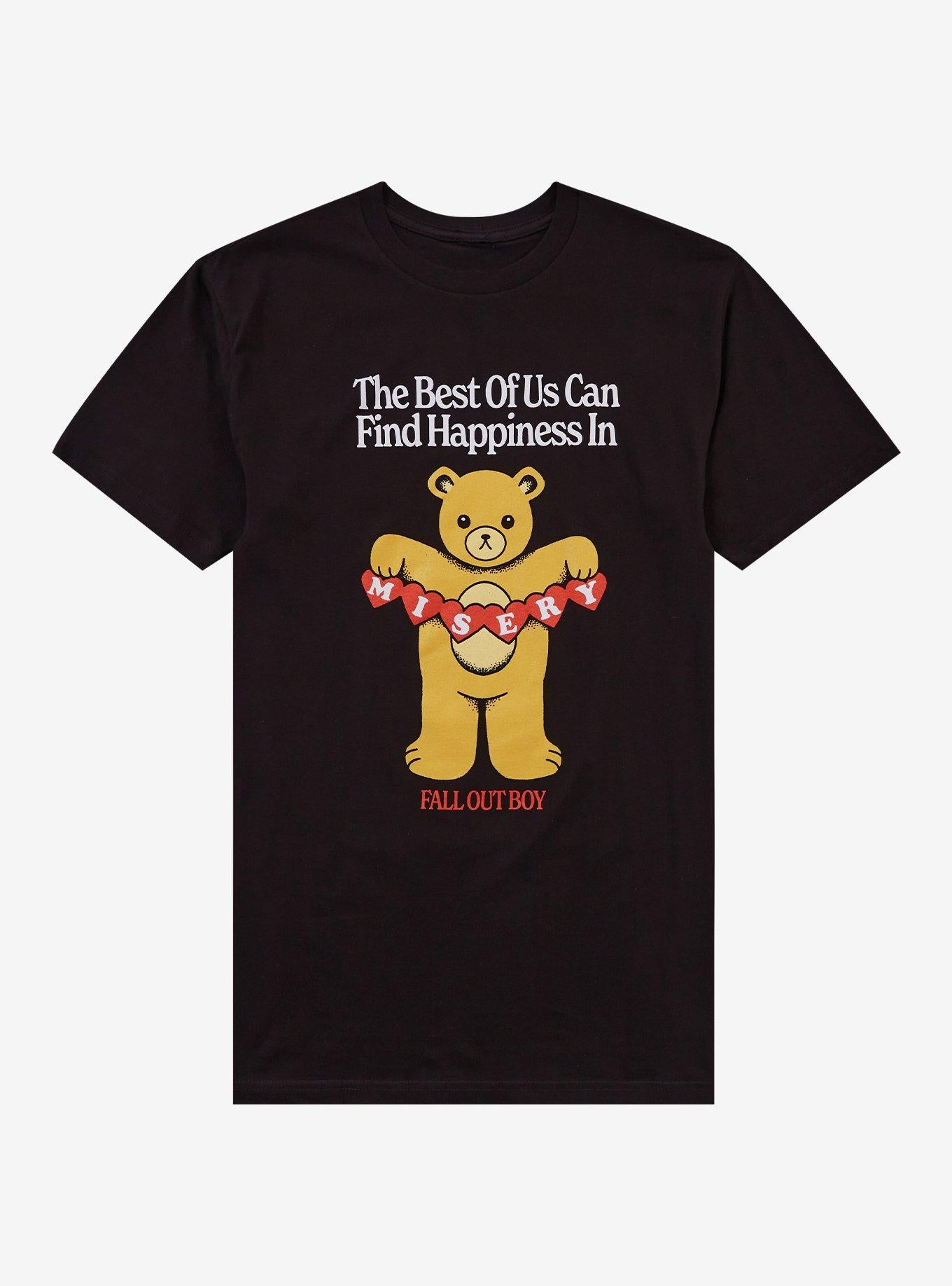 Fall Out Boy Misery Bear TShirt Graphic Tee | Graphic Tee | Unisex Shirt | Best-Selling Design