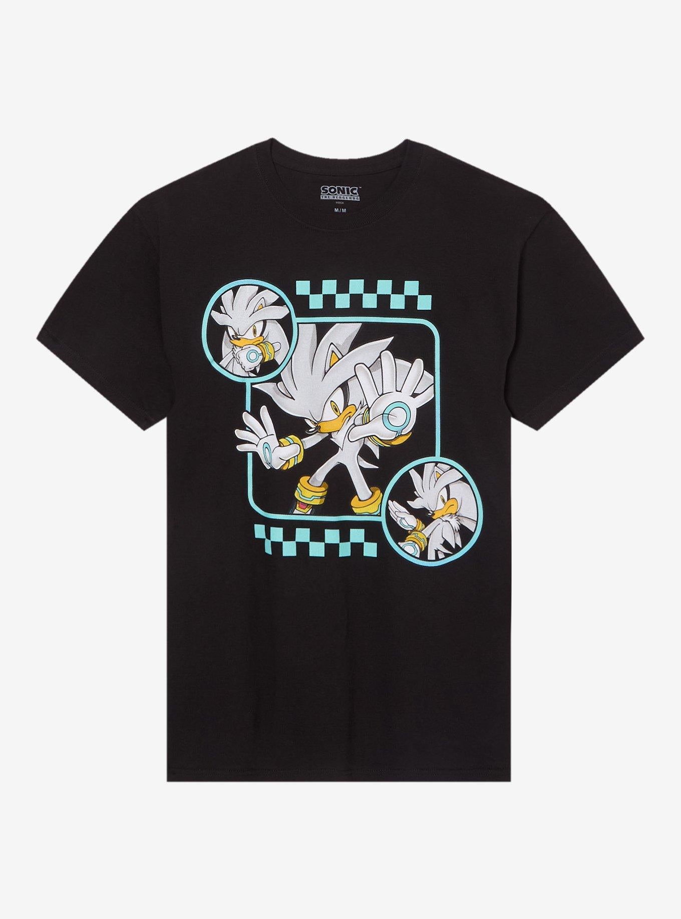 Sonic The Hedgehog Silver Character Girls T-Shirt