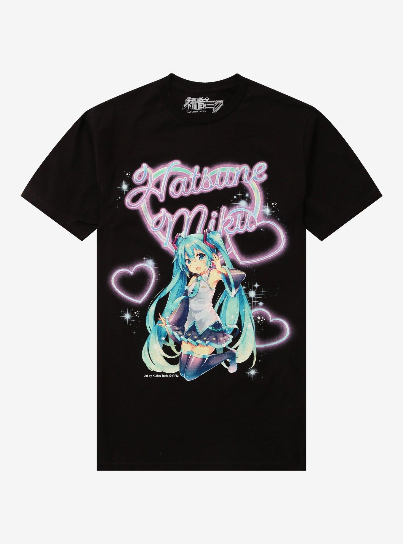 Hatsune Miku Heart Deco TShirt Graphic Tee | Graphic Tee | Unisex Shirt | Best-Selling Design