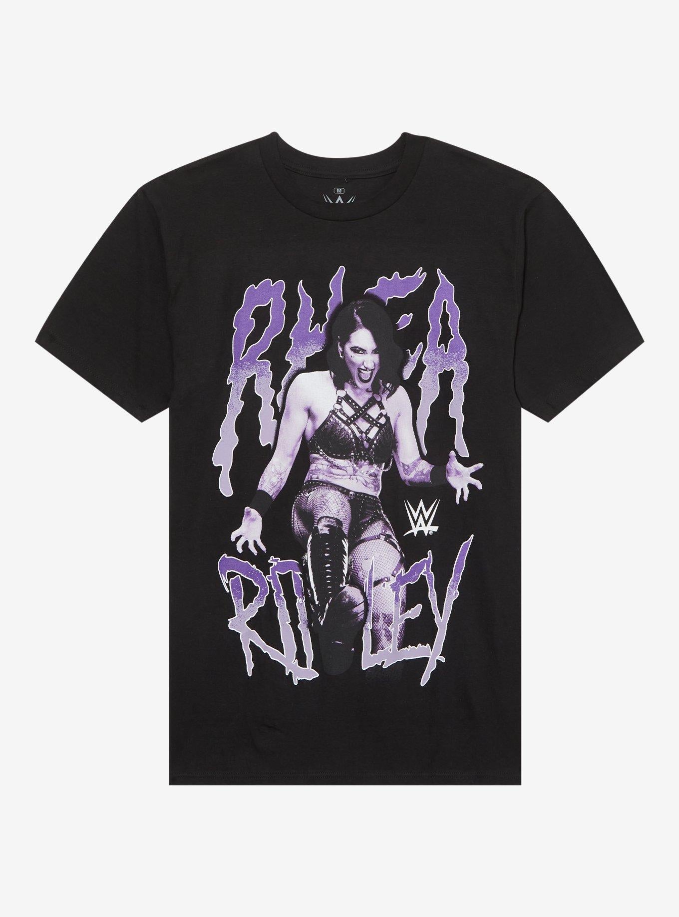 WWE Rhea Ripley Kicking Portrait Girls TShirt Graphic Tee | Graphic Tee | Unisex Shirt | Perfect Gift for Fans