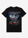 DC Comics Superman Art Portrait Girls T-Shirt