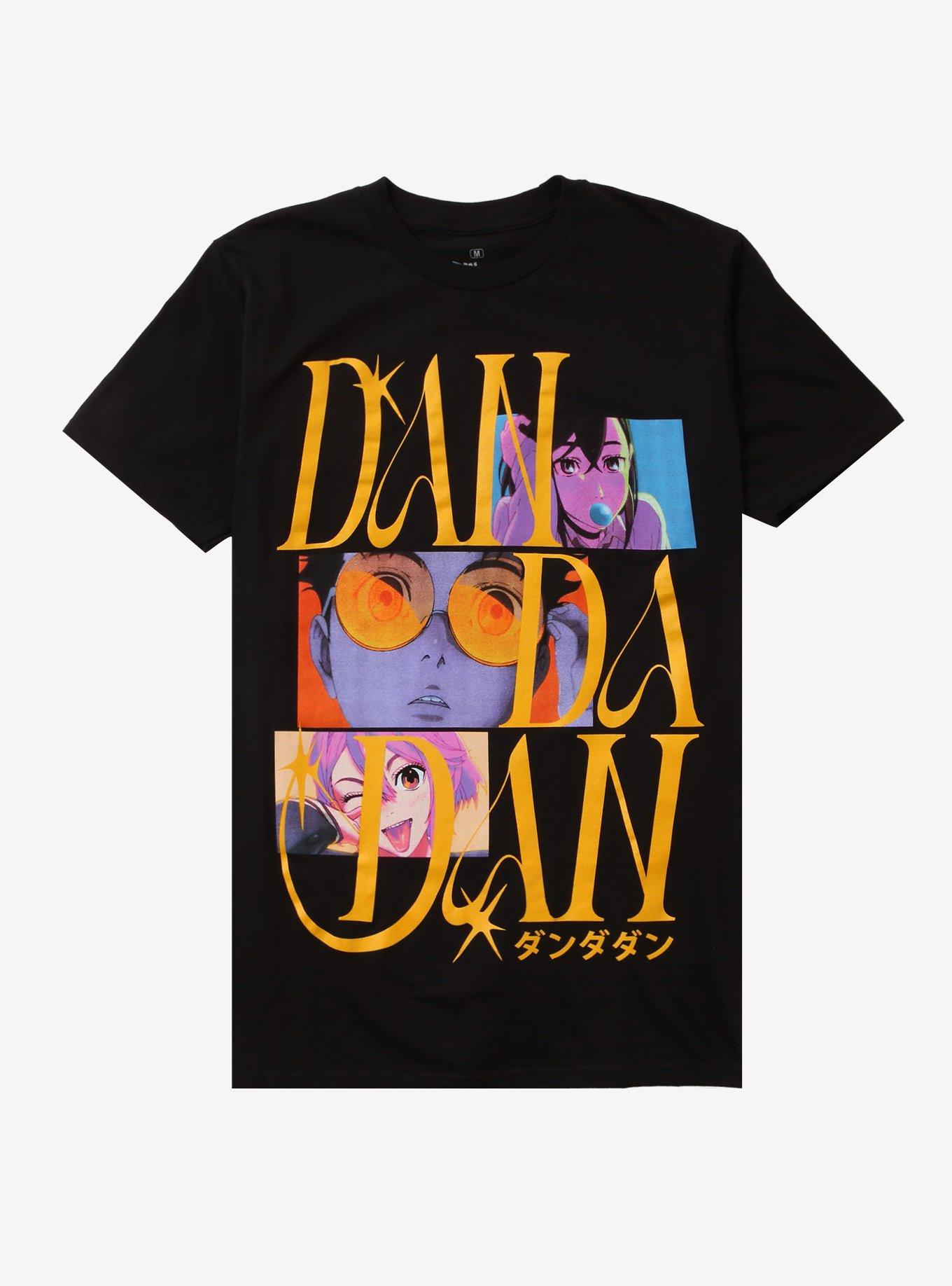 Dandadan Intro Character Panels TShirt Graphic Tee | Graphic Tee | Unisex Shirt | Premium Quality Apparel