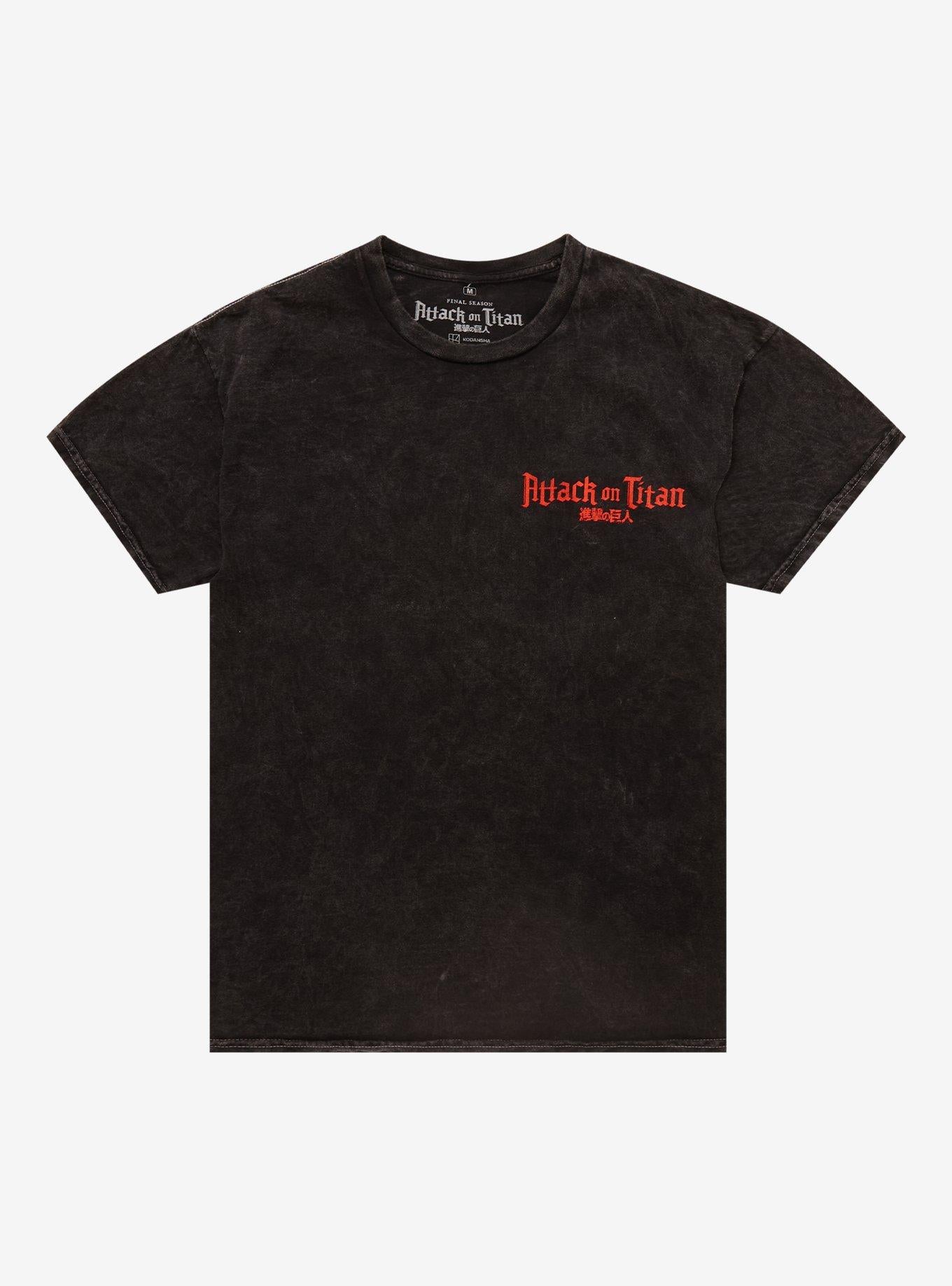 Attack On Titan Levi Tonal Double-Sided T-Shirt
