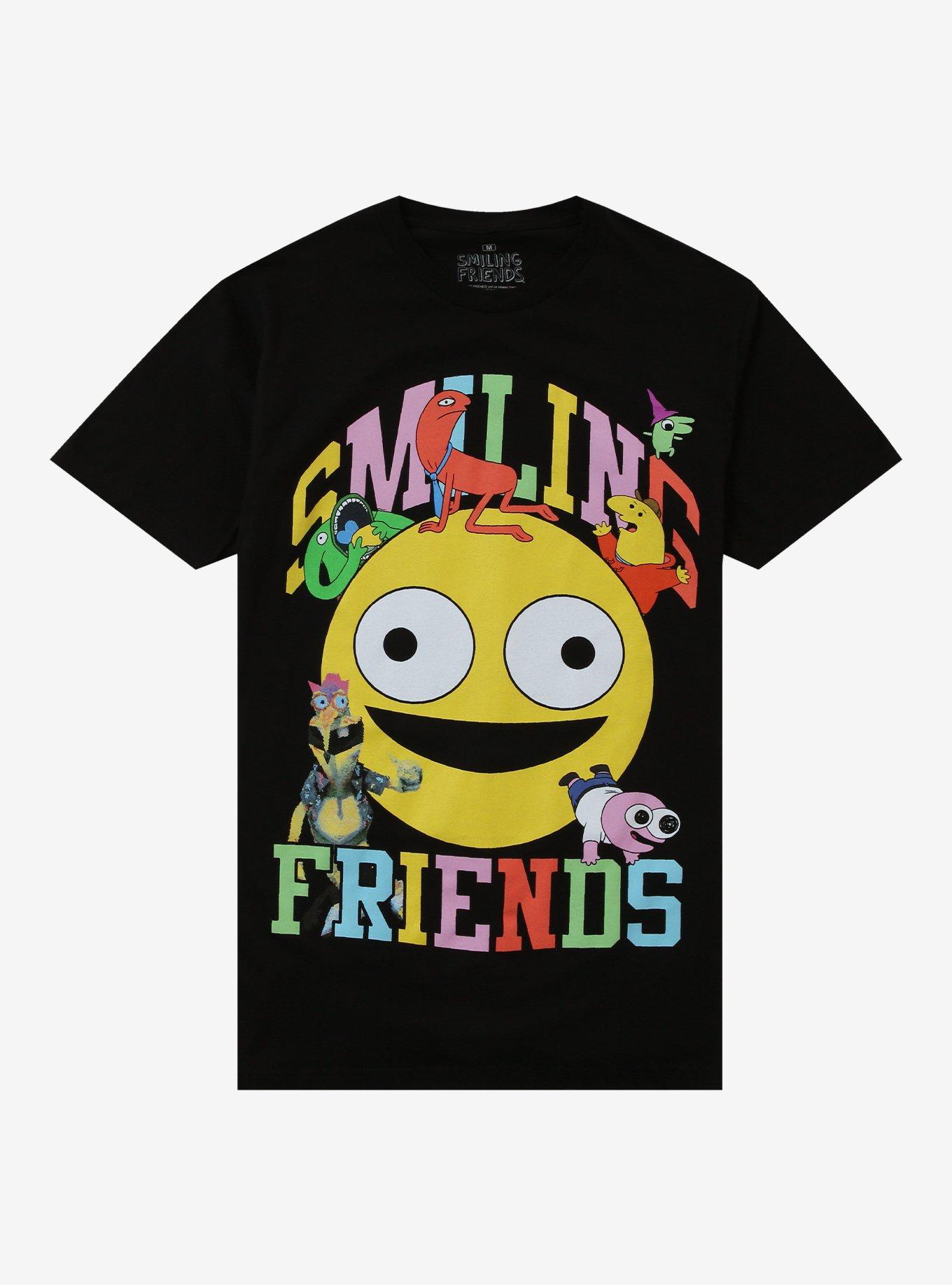 Smiling Friends Characters TShirt Graphic Tee | Graphic Tee | Unisex Shirt | Soft Comfortable Wear
