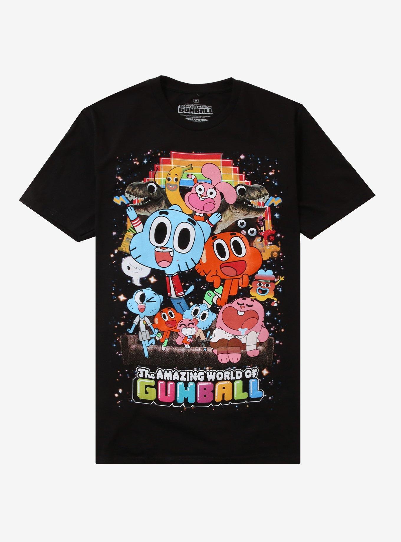 The Amazing World Of Gumball Group TShirt Graphic Tee | Graphic Tee | Unisex Shirt | Top Trending Fashion