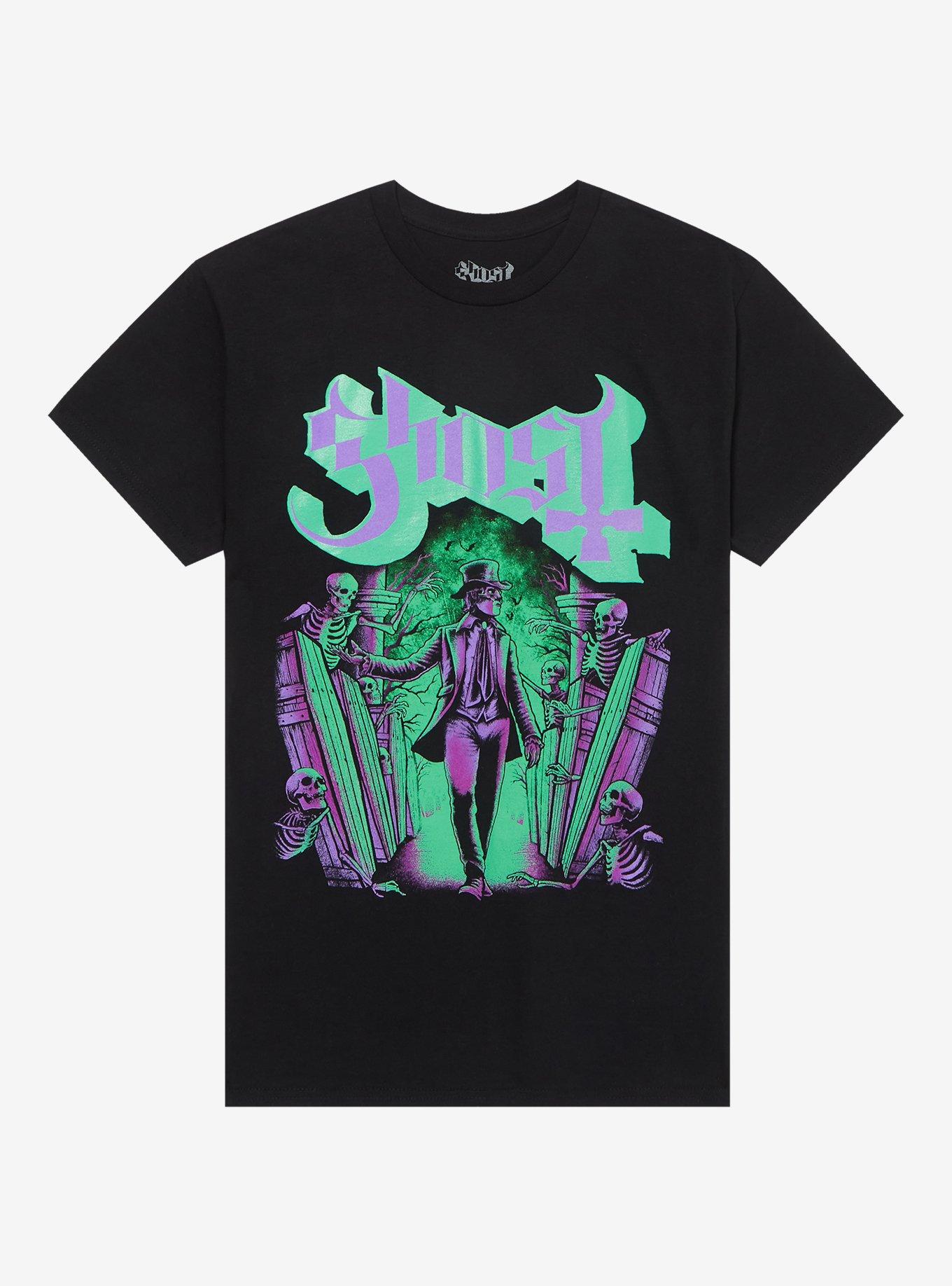Ghost Papa V Perpetua Portal GlowInTheDark TShirt Graphic Tee | Graphic Tee | Unisex Shirt | High-Quality Print