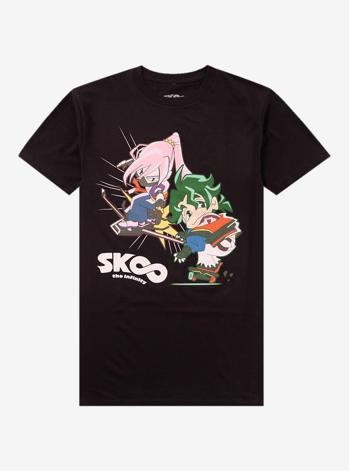 SK8 The Infinity Joe & Cherry Blossom Chibi Duo T-Shirt