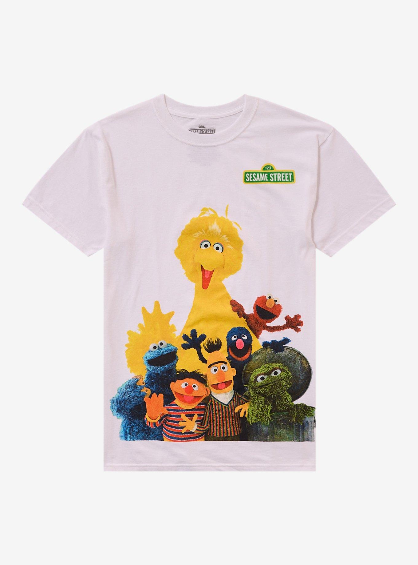 Sesame Street Group Photo TShirt Graphic Tee | Graphic Tee | Unisex Shirt | Premium Quality Apparel
