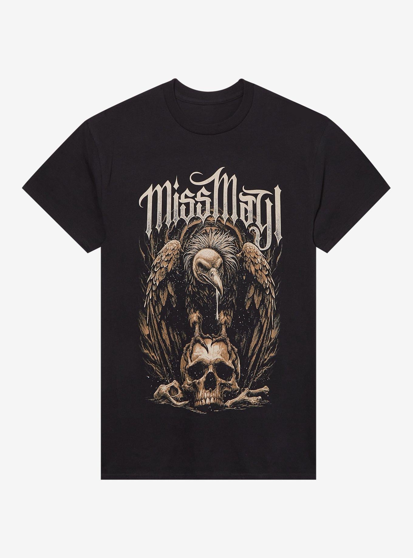 Miss May I Vulture & Skull T-Shirt