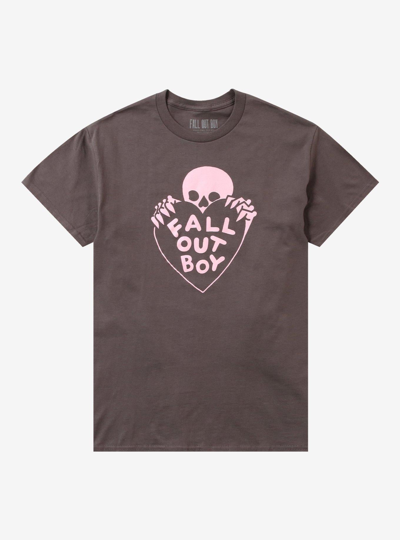 Fall Out Boy Skeleton Heart TShirt Graphic Tee | Graphic Tee | Unisex Shirt | Premium Quality Apparel