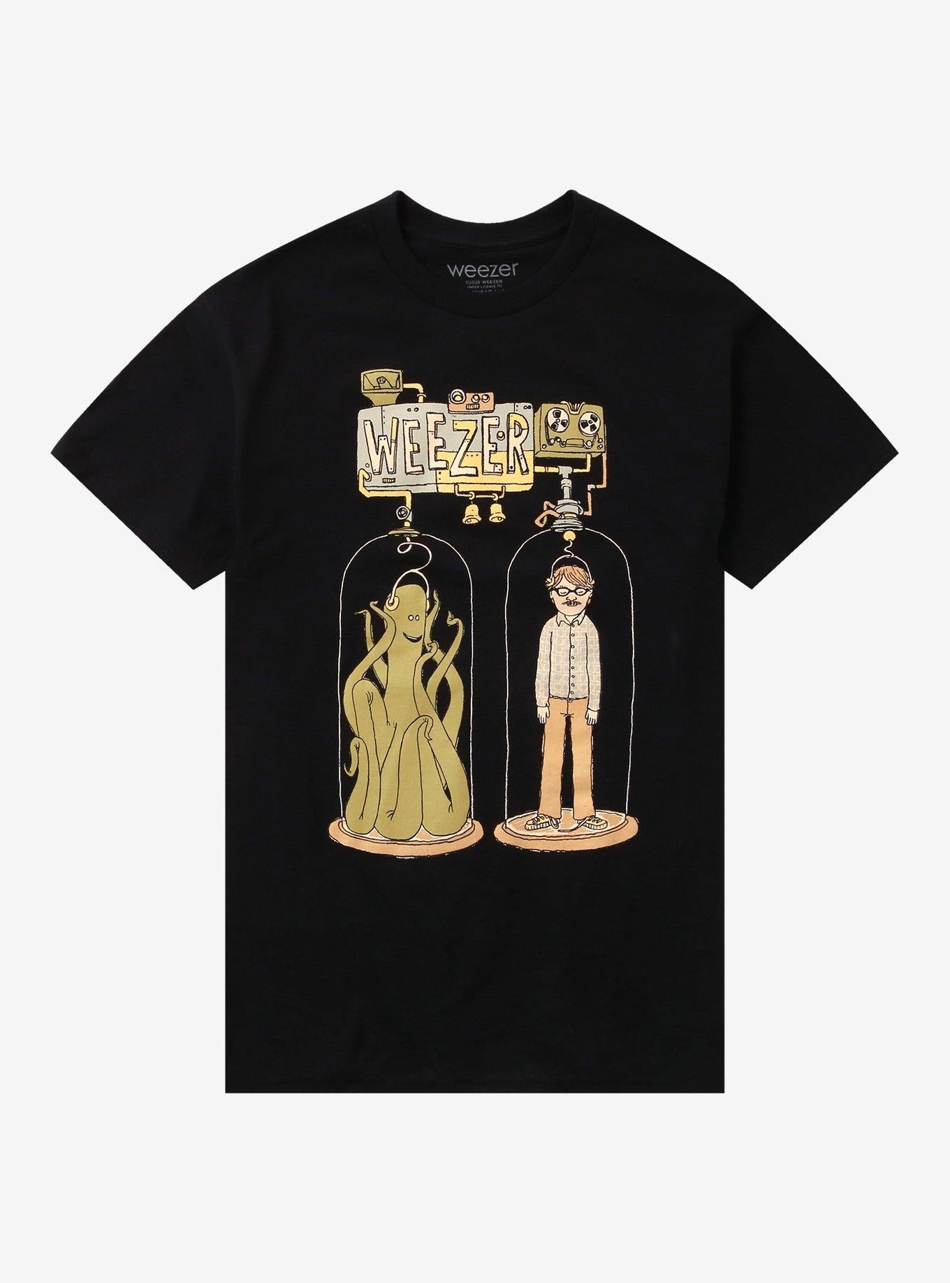 Weezer Alien & Man T-Shirt