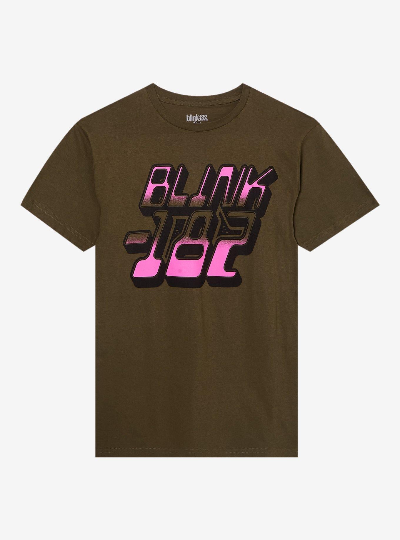 Blink182 Pink Gradient Logo TShirt Graphic Tee | Graphic Tee | Unisex Shirt | Comfortable Daily Wear