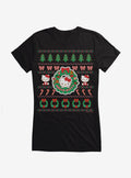 Hello Kitty Ugly Christmas Pattern Girls T-Shirt T-Shirt | Premium Graphic | Top Pick For Fans