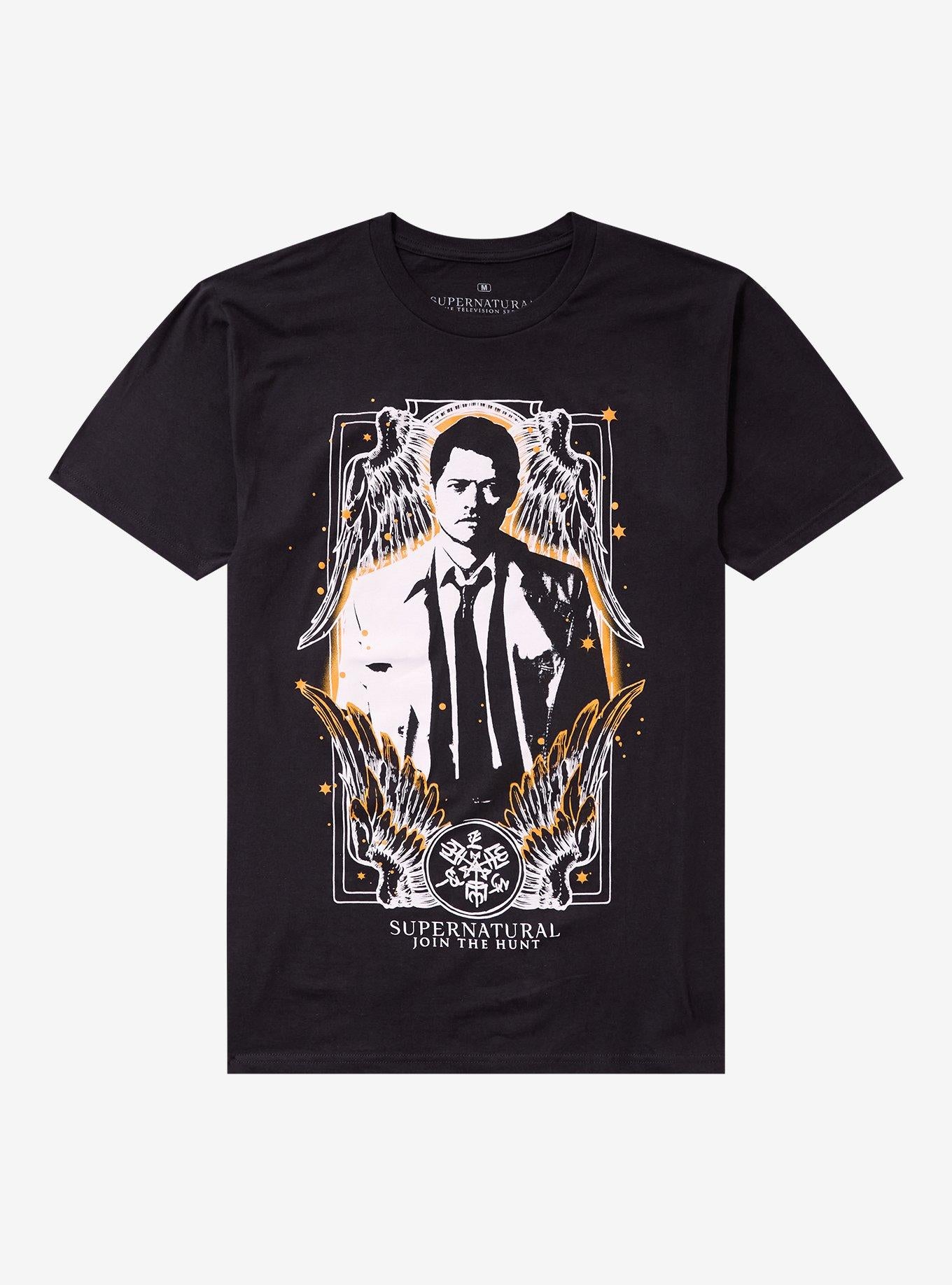 Supernatural Castiel Tarot Card TShirt Graphic Tee | Graphic Tee | Unisex Shirt | Comfortable Daily Wear