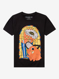 Chainsaw Man Pochita Stained Glass TShirt Graphic Tee | Graphic Tee | Unisex Shirt | Premium Quality Apparel