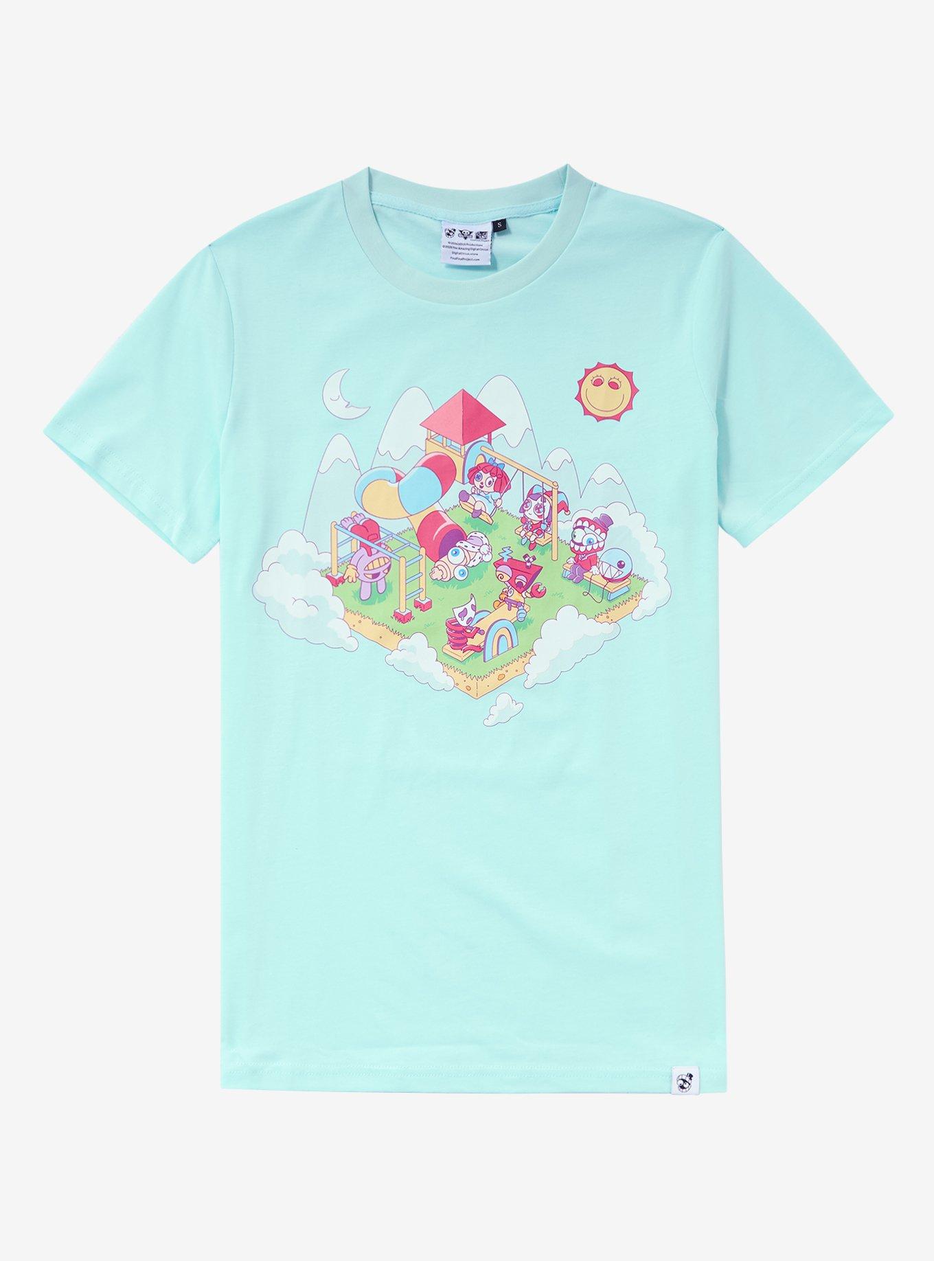 The Amazing Digital Circus Playground TShirt Graphic Tee | Graphic Tee | Unisex Shirt | Premium Quality Apparel