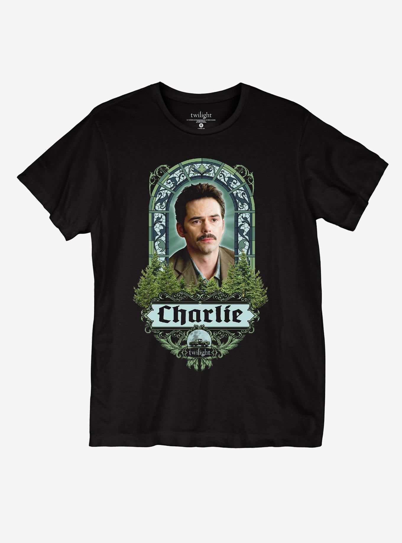 Twilight Charlie Stained Glass Portrait Girls TShirt Graphic Tee | Graphic Tee | Unisex Shirt | Comfortable Daily Wear
