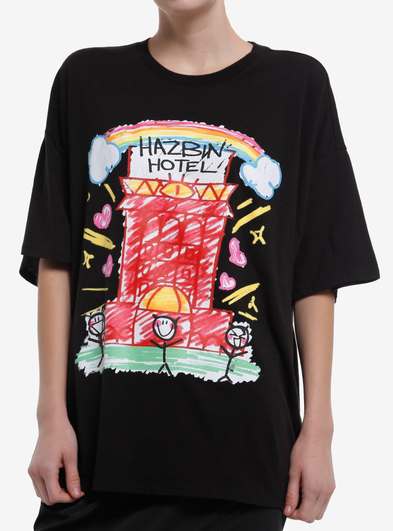 Hazbin Hotel Charlie Doodles Oversized TShirt Graphic Tee | Graphic Tee | Unisex Shirt | Best-Selling Design