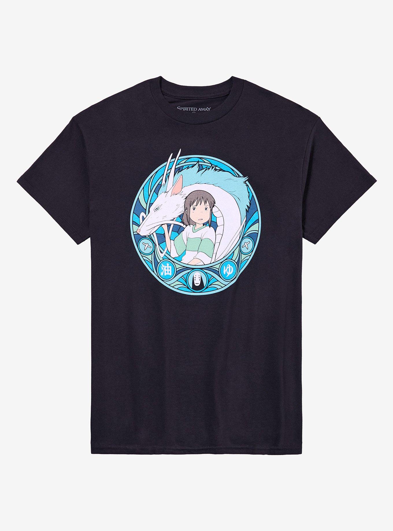 Studio Ghibli Spirited Away Haku Chihiro TShirt Graphic Tee | Graphic Tee | Unisex Shirt | High-Quality Print