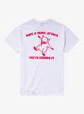 Panic Attack Raccoon TShirt By Got Funny Graphic Tee | Graphic Tee | Unisex Shirt | High-Quality Print