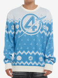 The Fantastic Four First Steps Holiday Knit Sweater Sweater Trending US Gift Ready