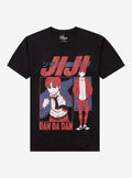 Dandadan Jiji Tonal Collage TShirt Graphic Tee | Graphic Tee | Unisex Shirt | High-Quality Print