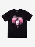 The Vampire Diaries Damon Heart Girls TShirt Graphic Tee | Graphic Tee | Unisex Shirt | Premium Quality Apparel