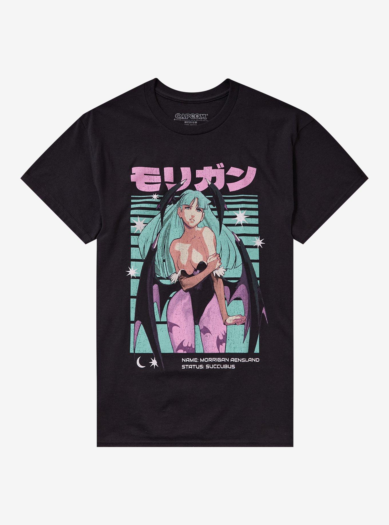 Darkstalkers Morrigan Aensland TShirt Graphic Tee | Graphic Tee | Unisex Shirt | Best-Selling Design