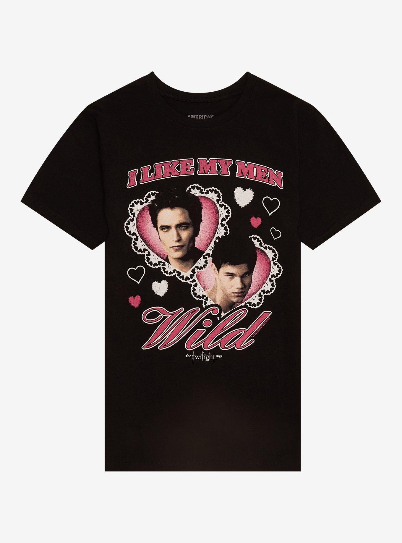 The Twilight Saga Edward Jacob Hearts TShirt Graphic Tee | Graphic Tee | Unisex Shirt | Best-Selling Design