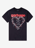 Garbage Barbed Wire Heart T-Shirt