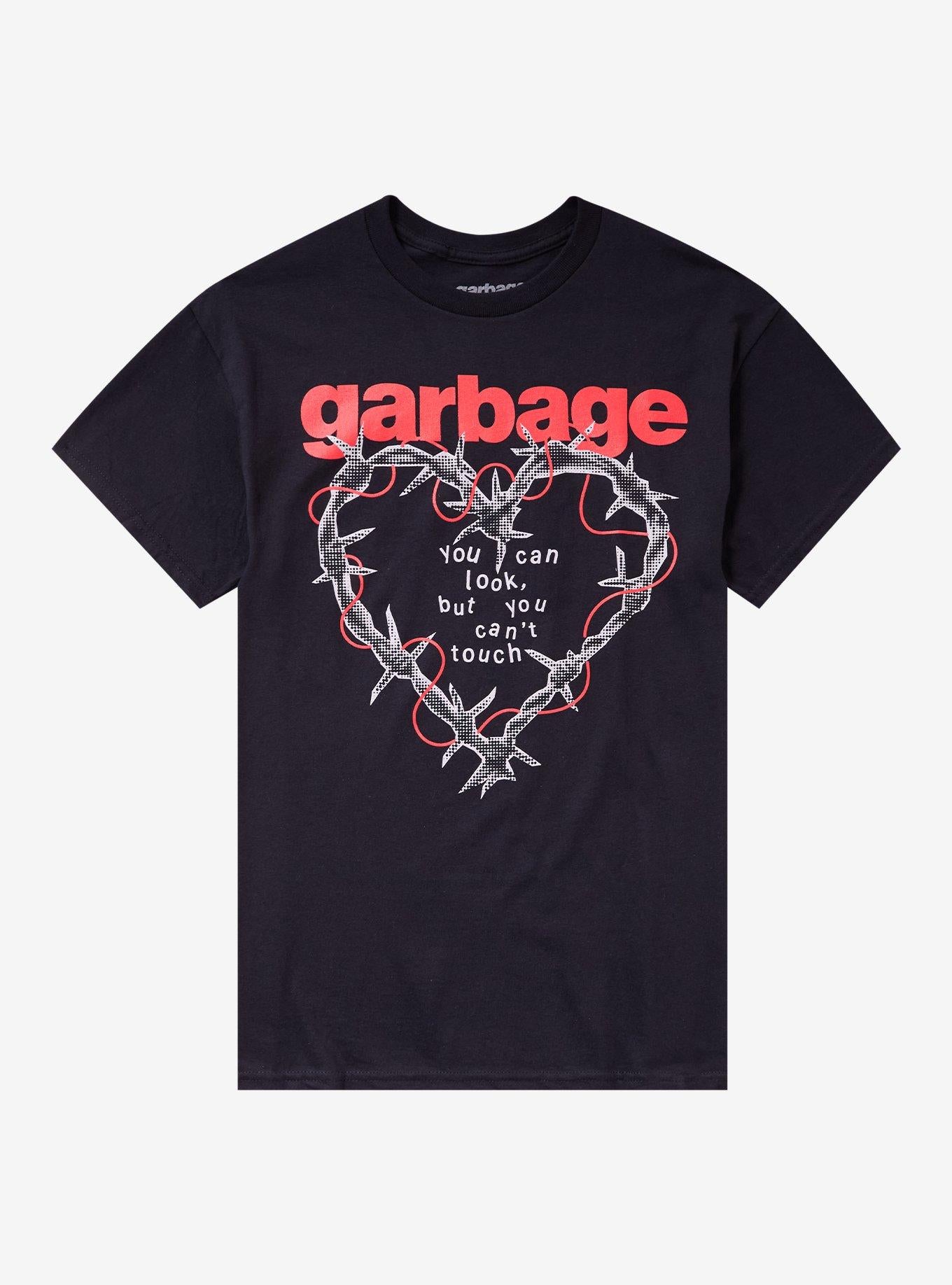 Garbage Barbed Wire Heart T-Shirt