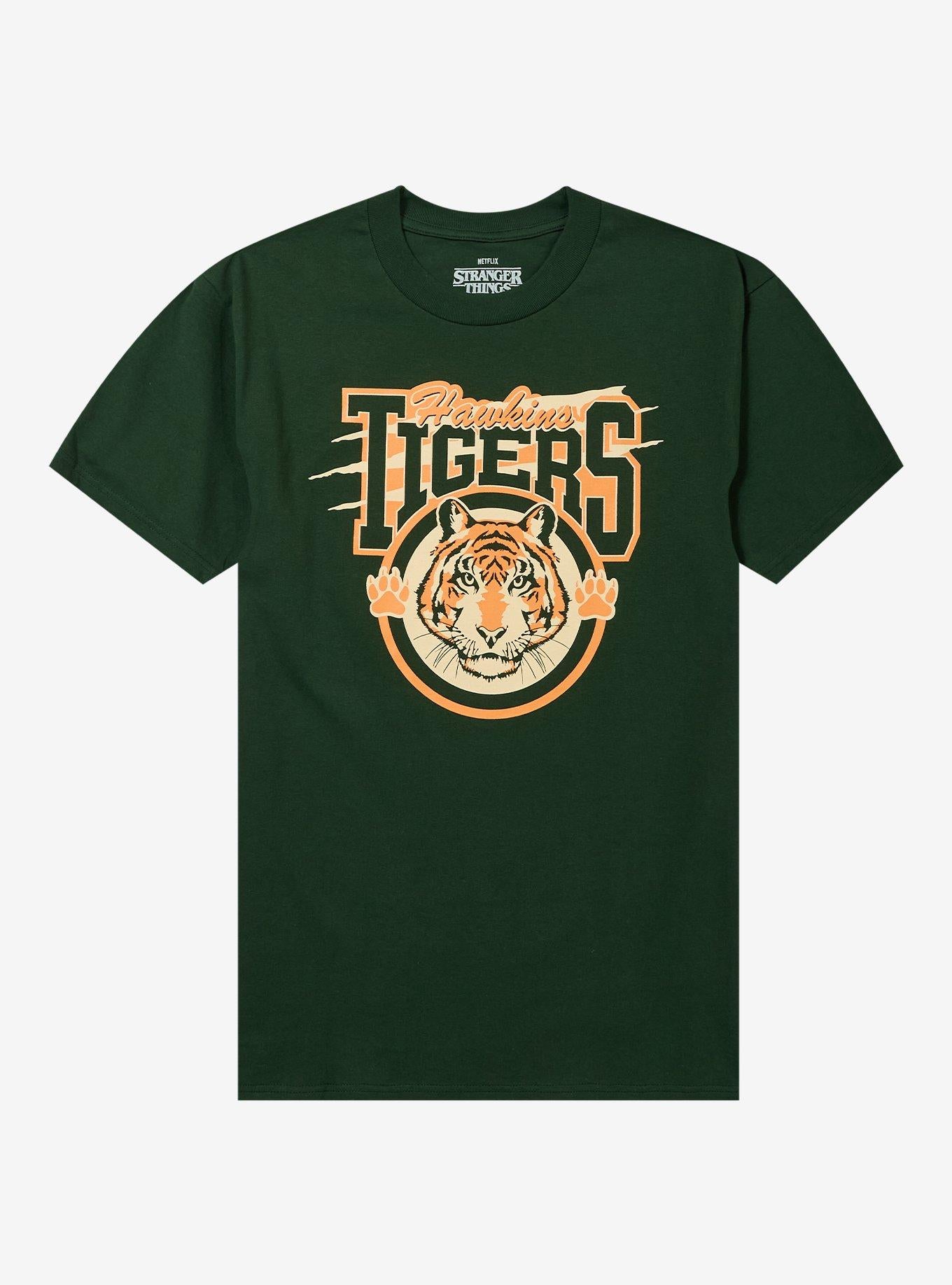 Stranger Things Hawkins Tigers TShirt Graphic Tee | Graphic Tee | Unisex Shirt | Best-Selling Design