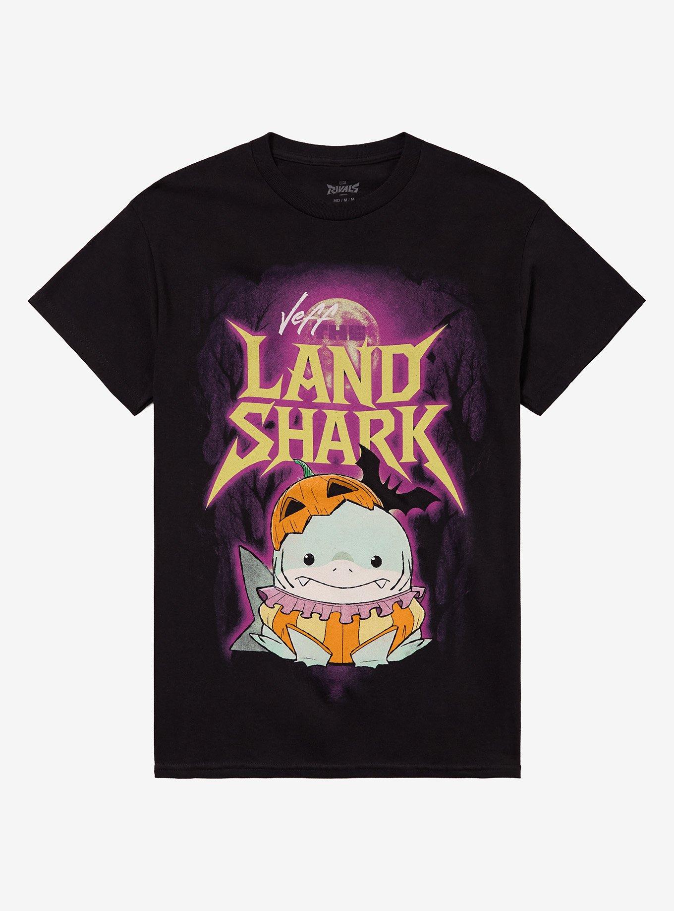 Marvel Rivals Jeff The Land Shark Pumpkin T-Shirt