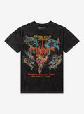 Dungeons Dragons Tiamat Dragon Dark Wash TShirt Graphic Tee | Graphic Tee | Unisex Shirt | High-Quality Print