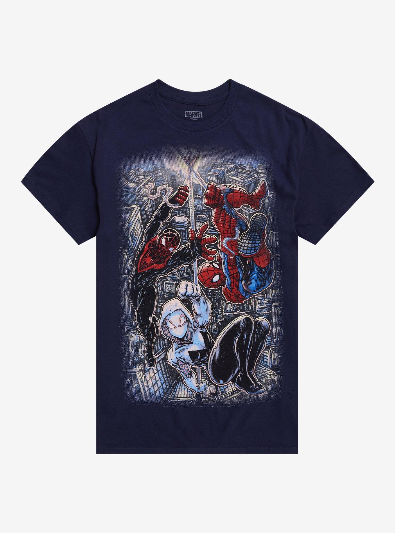 Marvel SpiderMan Trio TShirt By Kevin Eastman Graphic Tee | Graphic Tee | Unisex Shirt | Best-Selling Design