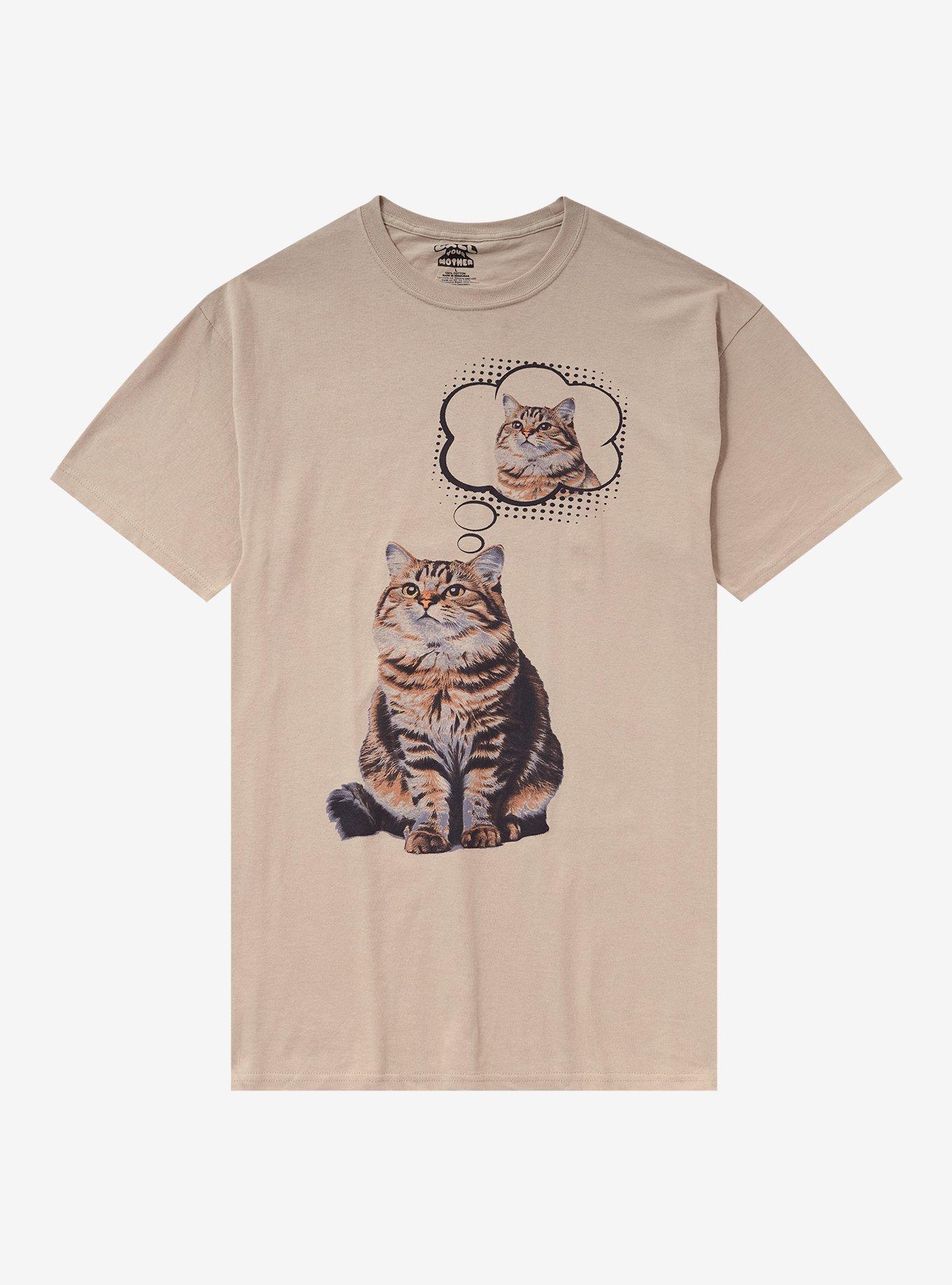 Cat Thinking About Cat TShirt By Call Your Mother Graphic Tee | Graphic Tee | Unisex Shirt | Top Trending Fashion