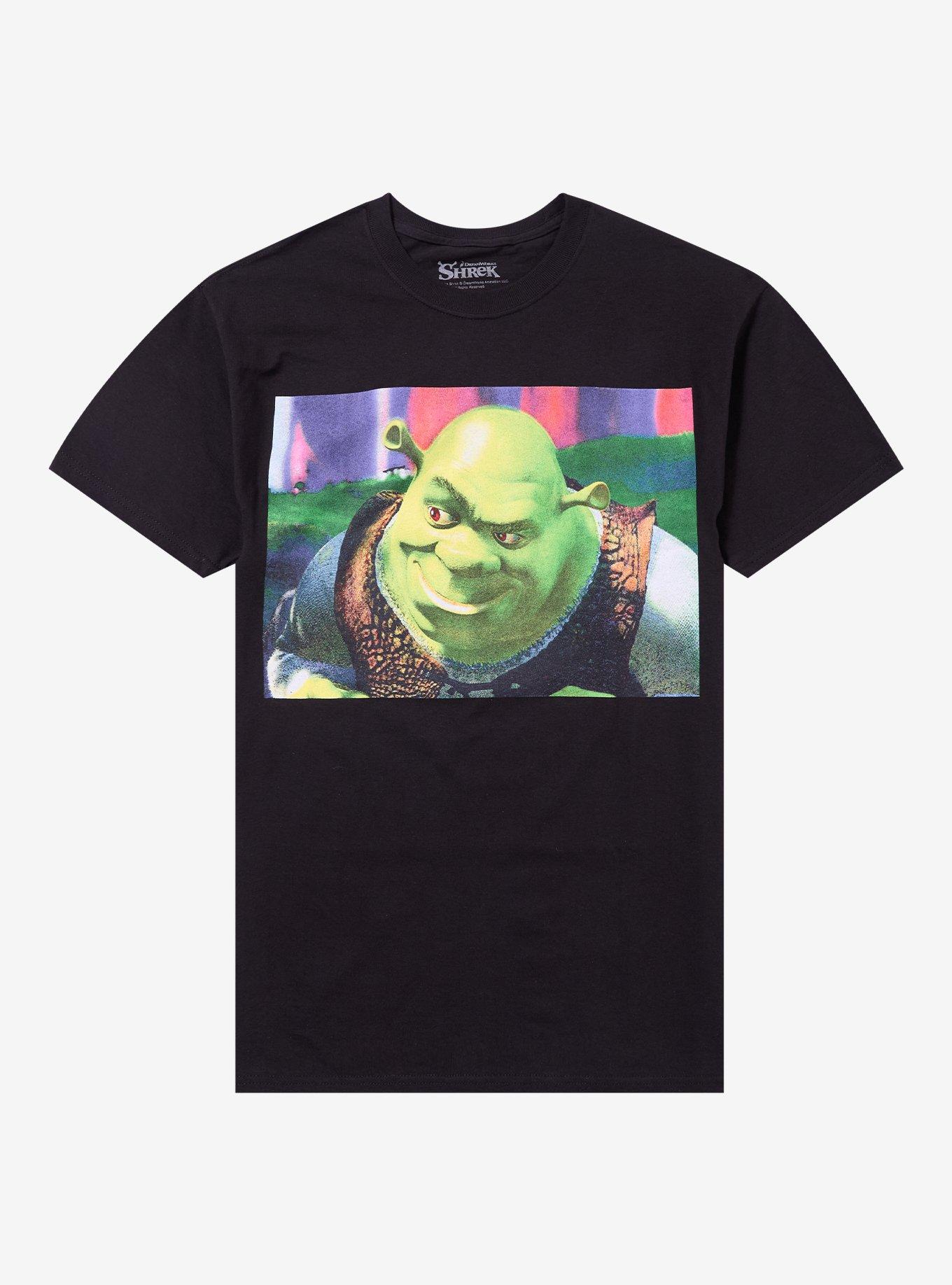Shrek Smirk Panel TShirt Graphic Tee | Graphic Tee | Unisex Shirt | Top Trending Fashion