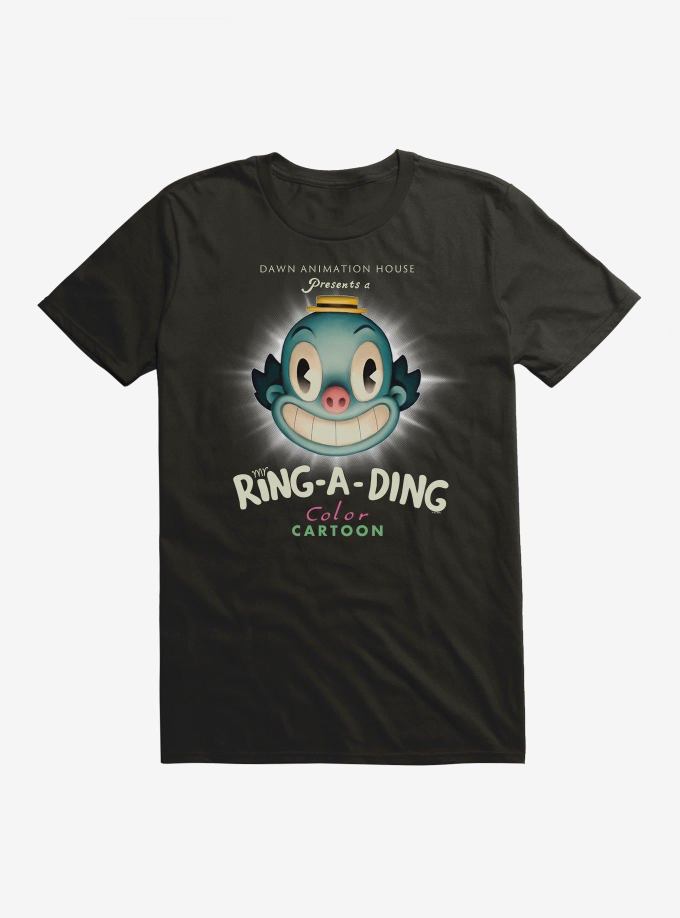 Doctor Who Mr. Ring-A-Ding Color Cartoon T-Shirt