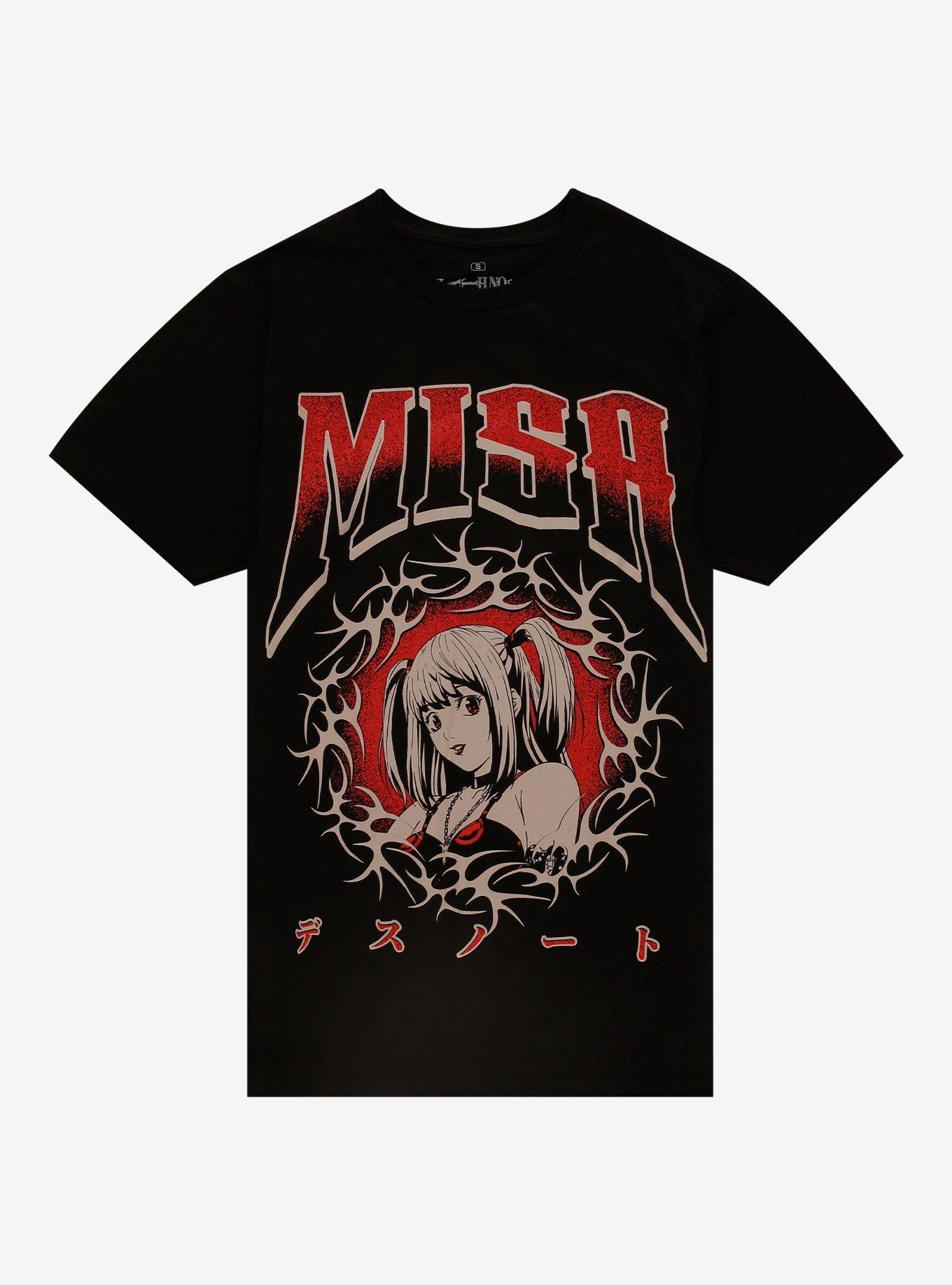 Death Note Misa Chrome Frame TShirt Graphic Tee | Graphic Tee | Unisex Shirt | High-Quality Print