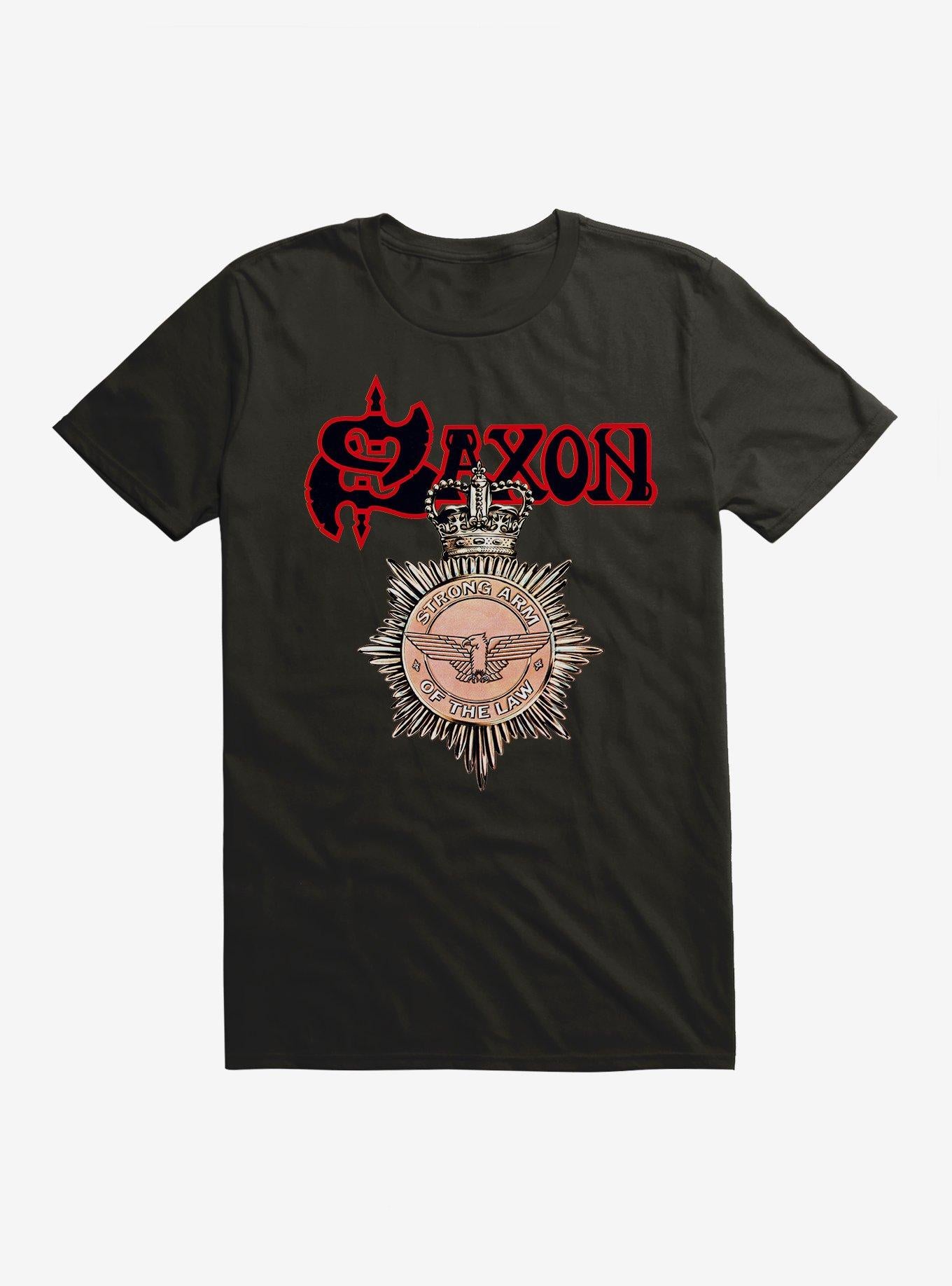 Saxon Strong Arm Of The Law T Shirt T Shirt Trending US