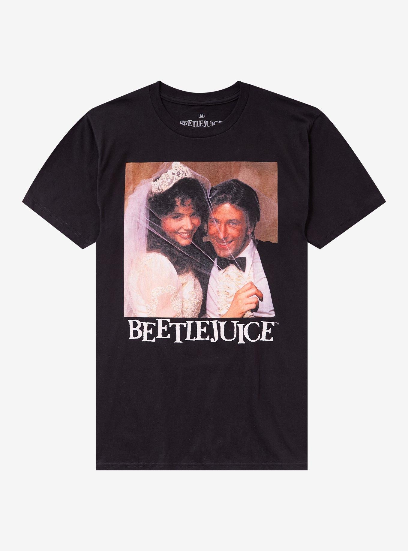 Beetlejuice The Maitlands Wedding TwoSided TShirt Graphic Tee | Graphic Tee | Unisex Shirt | Soft Comfortable Wear