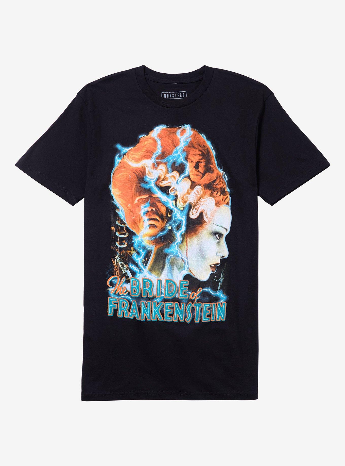 Rock Rebel Universal Monsters The Bride Of Frankenstein TShirt Graphic Tee | Graphic Tee | Unisex Shirt | Premium Quality Apparel