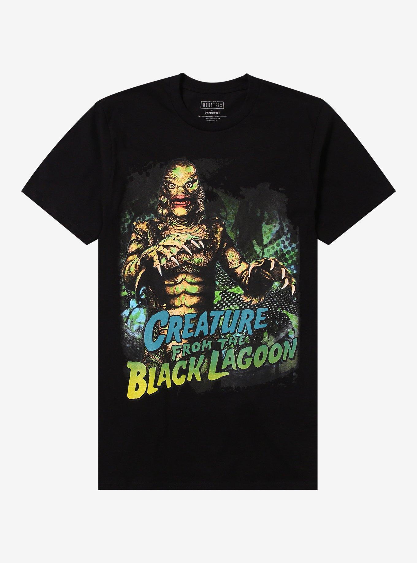 Universal Monsters Creature From The Black Lagoon Portrait TShirt Graphic Tee | Graphic Tee | Unisex Shirt | Comfortable Daily Wear